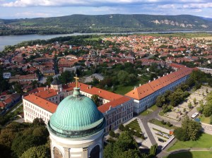 View from cupola of Esztergom basilica